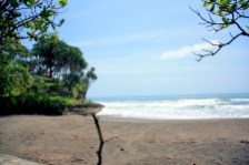 Pantai Batu Hiu, Pangandaran.